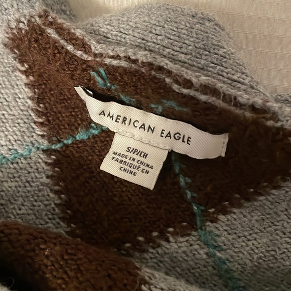 American Eagle Grey cardigan - Picture 3 of 5